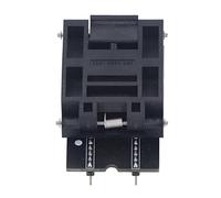Aolidsive RT809H Programmer Adapter QFP80 Adapter Socket Serial ICSP Interface High Voltage Programming 30000 Insertions 67F to 338F for Chip Repair Technicians
