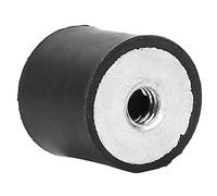 Aolidsive Rubber Anti Vibration Mounts Bobbin Isolator Damper 4 Pack 20x20mm M6 Thread for Motors Generators Air Compressors Machinery (DD20*20 M6)