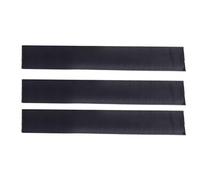 Aolidsive Self Curing Silicone Rubber Tape Insulated Sealing Tape for Electric Wires Optical Cables Overhead Lines 3PCS Black 600x1.8x90mm