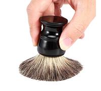 Aolidsive Shaving Brush, Black Handle Soft Hair Brush for Men, Perfect for Traditional Wet Shaving, Great Father's Day, Boyfriend, or Grandfather