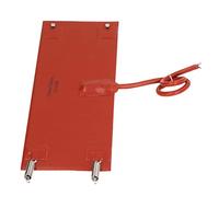 Aolidsive Silicone Heating Pad 100W Flexible Heater Mat for Vehicle Car Metal Drum Pail Band DC12V (DC12V)