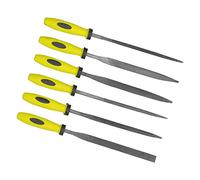 Aolidsive Small File Set, Bearing Steel Construction, Pointed Square Round Filing Tools for Metal Polishing, Ideal for Jewelers and Craftsmen (SIL-1113)