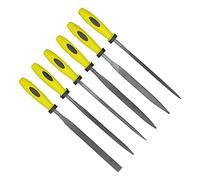 Aolidsive Small File Set, Bearing Steel Construction, Pointed Square Round Filing Tools for Metal Polishing, Ideal for Jewelers and Craftsmen (SIL-1115)