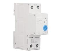 Aolidsive Smart Circuit Breaker, Remote Control Circuit Breaker Switch 2P 63A AC230V with Metering Voice Control App for Home Office School Farm Pump