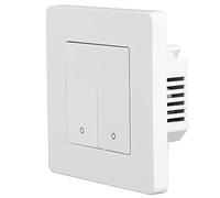 Aolidsive Smart Light Switch, 2 Gang Smart Dimmer Switch Panel AC100 240V