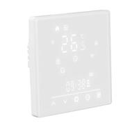 Aolidsive Smart Thermostat Switch, Mystical/Fantasy Retardant PC, Remote Control, Energy Saving Mode, 95-240V AC, Ideal for Homes, Hotels, Offices, and Schools (White)