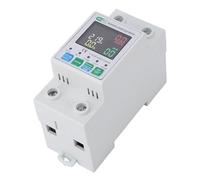 Aolidsive Smart WiFi Circuit Breaker Automatic Reclosing Protector with LCD Display 63A Single Phase Voltage Current Protector for Home and Office Distribution Box