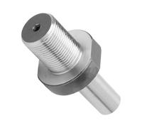 Aolidsive Stainless Steel Chuck Connecting Rod M14x1 for Mini Lathe Machine, High Hardness Electric Drill CNC Parts with 10mm Handle, Compatible with K01-50/63 K02-50/63 Models (10-M14*1)
