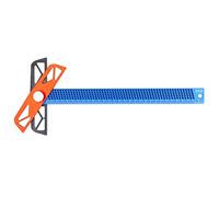 Aolidsive T Type Ruler, Aluminum Alloy Marking Ruler T 400MM with 2