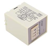 Aolidsive Time Relay Module, LED Digital Display Cycle Delay Relay DC 12V, Flexible Time Adjustment, Clear Screen, Repeated Timing Control for Industrial Automation Equipment (AC380V)