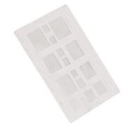 Aolidsive Universal BGA Reballing Stencil Kit Stainless Steel Solder Ball Jig with 4 Pitch Sizes for Phone Motherboard and BGA IC Chips Repair