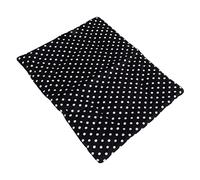 Aolidsive USB Heating Pad for Pets 3 Temperature Levels Washable Soft Cloth Mat 5V 2A USB Powered for Cats Dogs Small Animals 14.6x18.5in (White Dot)