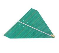 Aolidsive UWB Log Periodic Antenna, 600MHz to 6000MHz Frequency Range 50W High Gain Directional Linear Polarization, with SMA K Connector for WiFi Ultra Wideband Applications