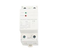 Aolidsive Voltage Recovery DIN Rail Mount Protector 40A Automatic Reconnect Device Overvoltage Undervoltage Protection 1 Minute Recovery for Home Distribution Systems