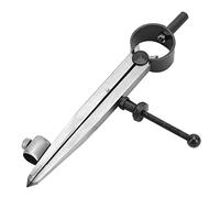 Aolidsive Wing Divider Adjustable Rotating Craft Tool 250mm Carbon Steel Drafting Compass for Line Location Scriber Spacing in Woodworking Engineering (100mm)