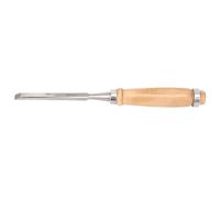 Aolidsive Wood Chisel Chrome Vanadium Alloy Steel Carpentry Tool 8mm Chisel Head for Woodworking Joinery Repair By Carpenters Users 8mm Width Precise Control