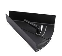 Aolidsive Woodworking Protractor, Stainless Steel Angle Finder with Adjustable Screw and Ratcheting Knob, Clear Scale Line for Precise Cuts, Picture Framing