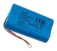 AOLIKES 10000mAh 3.7v Rechargeable Lithium-ion Battery Replacement for AOSU 2K HD Security Cameras C6P / C6S / C6S2AH11 Pwbp C6s21700-1s2p Batteries