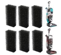 Aolleteau 6 Pack EX201 Foam Filter Compatible with Shark CarpetXpert Upright Carpet EX201, R-EX200, EX150, EX151, EX121BRN
