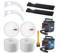 Aolleteau Foam Filters Compatible with Shark MessMaster Portable Wet Dry Vacuums, Also Compatible with Shop Vac UV105, VS100, VS101 , 2 Set Foam Filters