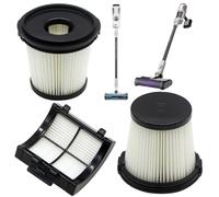 Aolleteau HEPA Filters Compatible with Shark IW3511 Detect Pro Auto-Empty System, Also Compatible with Shark IW1111 Detect Pro Cordless Stick Vacuum, 1 Pack Back HEPA Filter and 2 Pack PreFilters