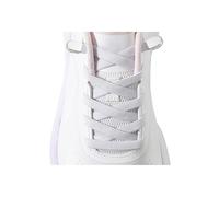 AOLLRUIRLL Elastic No Tie Shoe Laces for Kids and Adults Sneakers, Stretch Flat Tieless Shoelaces, White