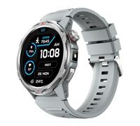AOLON Smart Watch for Men (Answer/Make Call with 1.43'' AMOLED Display, IP68 Waterproof, 30+ Days Battery Life with100+Sport Modes Fitness Watch, Compass, Heart Rate, SPO₂ & Sleep Monitor（Silver）