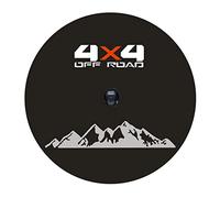 Aolowewin for Ford Bronco, Jeep Wrangler Spare Tire Cover with Camera Hole, Position Holder, Never Block Rear Camera, Spare Wheel Cover (XXL: 285/75R17, 315/70R17)