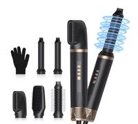 Aolso Airbrush 5 in 1 Air Stylers,Magic Styler Hot Air Styler Set for Curling, Straightening,Volumizing and Drying, Hairdryer Brush for All Hair Type/Length,Multi use Styling Appliances