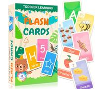 Aolso Alphabet Cards for Children,58 PCS Flash Cards for Toddlers,Children's Mindfulness Card,Verbal Aid Flash Card for Reading and Spelling-58 PCS