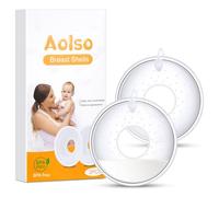Aolso Breast Shells, 2 PCS Reusable Breast Milk Collection Shell, Nursing Cups Milk Saver Protect, BPA Free Reusable Soft Silicone for Breastfeeding, Collect & Save Breastmilk