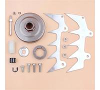 AOLUOER 3/8" 7T Chain Clutch Drum Sprocket Rim for S//T//I//H//L MS460 MS440 046 044 Bumper Spike Felling Dog Catcher Chainsaw 1128 007 1000