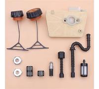 AOLUOER Air Fuel Oil Filter Line Tank Cap for S//t//i//h//l 038 MS380 MS 380 Chainsaw Bar Stud Clutch Piston Needle Bearing 1119 120 1607
