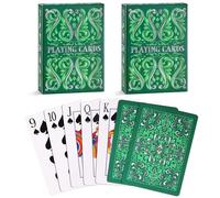Aomaic Playing Cards 2 Pack Standard Index Playing Card Premium Poker Set Card Games for Adults Deck of Playing Cards for Travel Camping Family Games Night Party Games