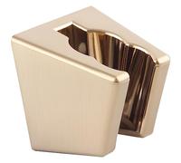 Aomasi Brushed Gold Shower Head Holder with Two Slot, Bathroom Wall Mounted
