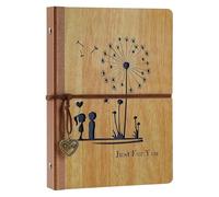 Aomiduo 200 Pages Blank Refillable Notebook/Journal