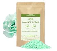 Aomig in-Wash Laundry Scent Booster Beads Laundry Fragrance Pearls, Laundry Fragrance Beads in-Wash Booster, Laundry Beads Bulk Adds Refershing Scent to Your Laundry Items(500g)
