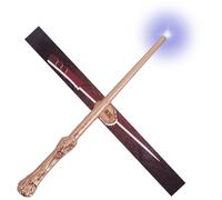 Aomig Magic Wand for Kids Glowing Magic Wand with Light and Sound, Light Up Wand Wand Glow for Wizards and Sorcerer's Apprentices, Costume Accessory for Halloween Cosplay Christmas Birthday(Rose Gold)