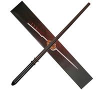 Aomig Magic Wand for Kids, Magic Wand for Wizards and Sorcerer's Apprentices, Wizard Costume Accessory Wizard Dress Up Wand for Halloween Cosplay Christmas Birthday World Book Day(B)