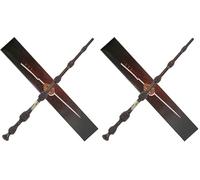 Aomig Magic Wand for Kids, Magic Wand for Wizards and Sorcerer's Apprentices, Wizard Costume Accessory Wizard Dress Up Wand for Halloween Cosplay Christmas Birthday World Book Day(C) (Pack of 2)