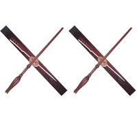 Aomig Magic Wand for Kids, Magic Wand for Wizards and Sorcerer's Apprentices, Wizard Costume Accessory Wizard Dress Up Wand for Halloween Cosplay Christmas Birthday World Book Day(G) (Pack of 2)
