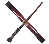 Aomig Magic Wand for Kids, Magic Wand for Wizards and Sorcerer's Apprentices, Wizard Costume Accessory Wizard Dress Up Wand for Halloween Cosplay Christmas Birthday World Book Day(E)
