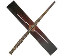 Aomig Magic Wand for Kids, Magic Wand for Wizards and Sorcerer's Apprentices, Wizard Costume Accessory Wizard Dress Up Wand for Halloween Cosplay Christmas Birthday World Book Day(D)