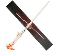 Aomig Magic Wand for Kids, Magic Wand for Wizards and Sorcerer's Apprentices, Wizard Costume Accessory Wizard Dress Up Wand for Halloween Cosplay Christmas Birthday World Book Day(A)