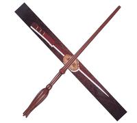 Aomig Magic Wand for Kids, Magic Wand for Wizards and Sorcerer's Apprentices, Wizard Costume Accessory Wizard Dress Up Wand for Halloween Cosplay Christmas Birthday World Book Day(G)