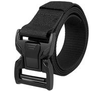 Aomig Military Style Quick Release Nylon Belt, Heavy Duty Work Belts, Tactical Belt for Men, Mens Belt Tactical with Quick-Release Metal Buckle, Nylon Riggers Belts for Men
