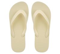 Aomig Unisex Flip Flops - Ladies and Mens Platform Beach Sandals with Yoga Mat Comfort, Slip-Resistant Shower and Beach Wear