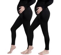 Aomig Women's Maternity Leggings, Over Bump Stretchy Adjustable Pregnancy Pants, High Waisted Soft Belly Support Maternity Leggings, Elastic Waist Full Lenghth Cropped Pants Pregnant Women Yoga Pajama