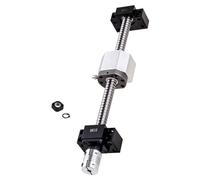 AOMIKITSTU Ball Screw SFU1605-1500mm 1 pcs, Anti-Backlash Ball Screw with BK12/BF12 End Support, Nut Housing, Shaft Coupling, Ballscrew Kit for CNC Machine Tools