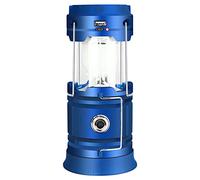 Aomiun Camping Lantern 1200mAh USB Rechargeable Solar Charging Tent Lamp Collapsible LED Camping Light Power Supply for Phone for Outdoors Emergency Hiking Fishing